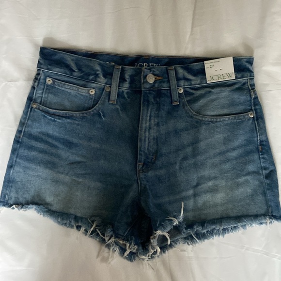 🆕 J. Crew Relaxed Denim Short in Baxter Street Wash • Womans Size 27 - Picture 7 of 8